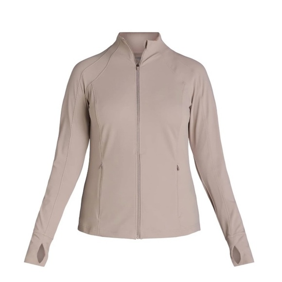 Avia Women's SoftSculpt Zip-Up Active Jacket, Size L (12-14) - Picture 2 of 5